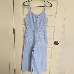 Kittenish Jumpsuit Blue XS NWT